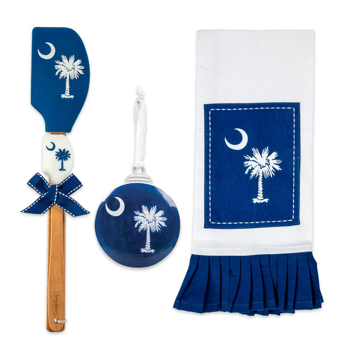 Brownlow Gifts - Adorno de Navidad de Metal, diseño de Carolina del Sur