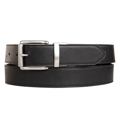 Nautica Nautica Cinturón reversible para hombre con patrón de bandera Cinturón para Hombre