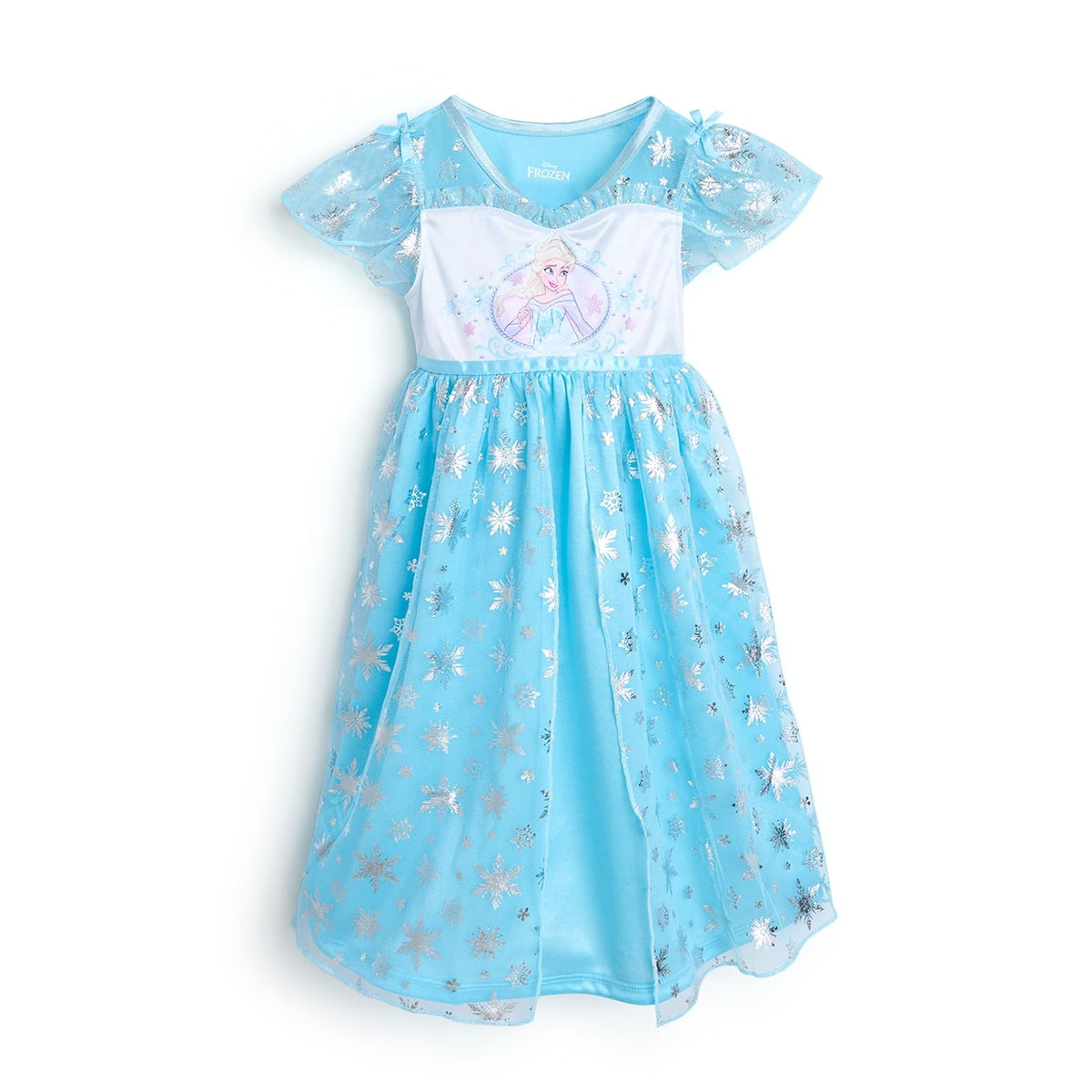 Disney Frozen Camisón de Fantasía para Niñas - Elsa en Azul 2 - 8