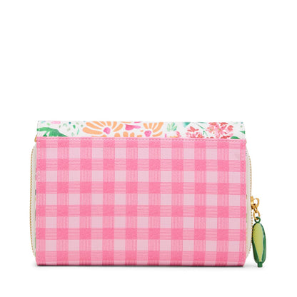Betsey Johnson - portafolios cruzada con parche vegetariano