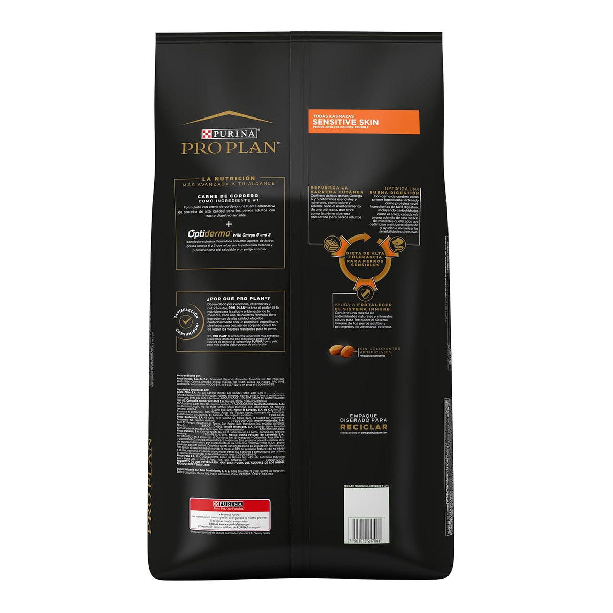 Purina Pro Plan Adulto Todos los Tamaños Sensitive & Skin Sabor Salmón 15Kg
