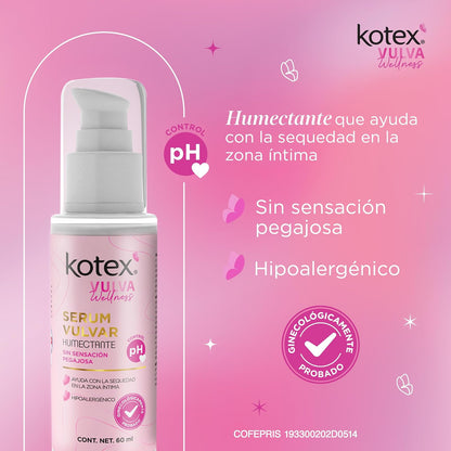 Serum Vulvar Kotex, Vulva Wellness 60 ml