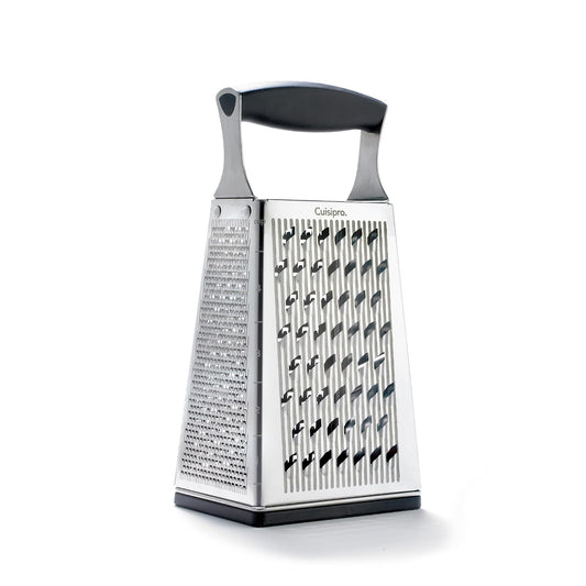 CUISIPRO 65506068503 4 Sided Box Grater,