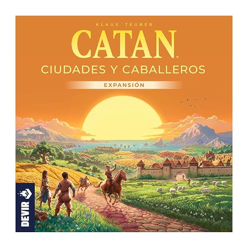 Catan: Ciudades y Caballeros en Español, Juego de Mesa, Devir