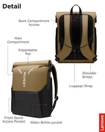 Lenovo Legion Gaming Backpacks GB700, Recon, Armored, Active, GB400, GB900