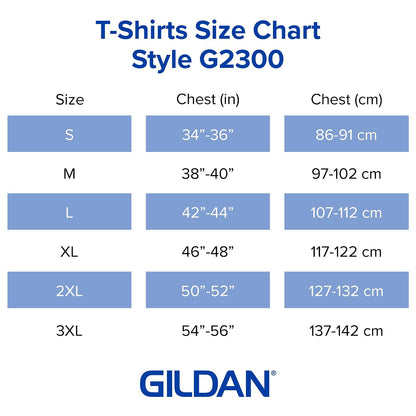 Gildan Camiseta de algodón Ultra para Adultos con Bolsillo, Paquete de 2 Camisa para Hombre