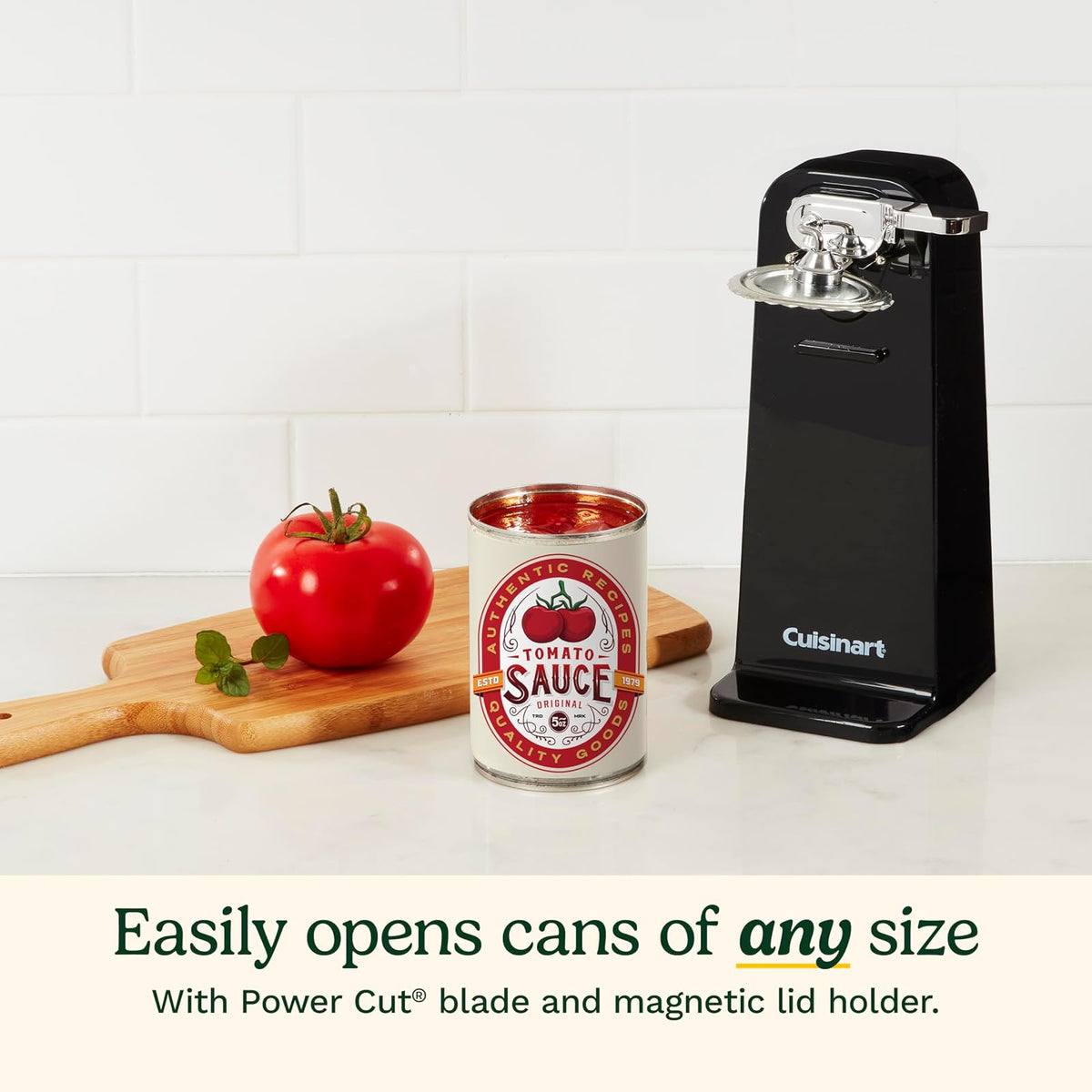 Cuisinart CCO-50BKN Abrelatas