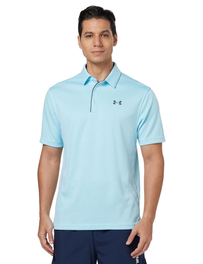 Under Armour Tech Polo de Golf para Hombre - Gris - XS