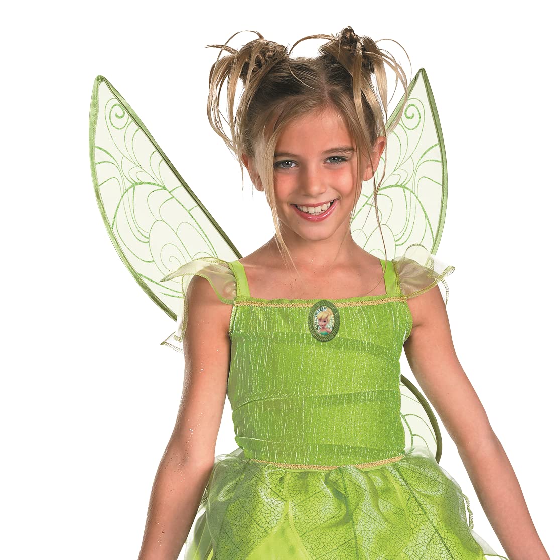 Disguise Girls Disney Fairies Tink and The Fairy Rescue Classic Costume, Un Solo Color, Mediano/7-8