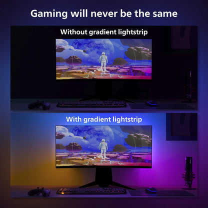 Philips Hue Gradient PC strip 24 27 inch NAM
