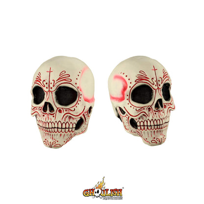 Máscara de Catrina Calavera Calaca de Día de Muertos de México Disfraz de Fiesta Mexicana