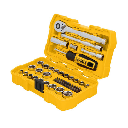 DEWALT (DWMT45423) - Juego de herramientas mecánicas de 3/8 pulgadas, 50 piezas