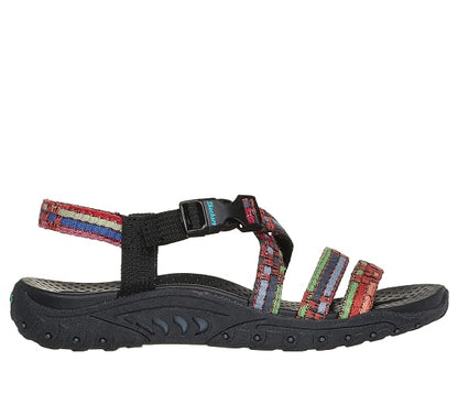 Skechers Reggae - Sew Me - Boho tejido con tiras destalonados Sandalia para Mujer