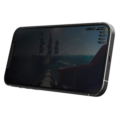 OtterBox Performance Horizontal Privacy Glass Screen Protector for iPhone 12 Pro MAX for Gaming & Streaming