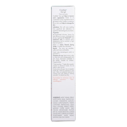 Eau Thermale Avene Cicalfate+ Scar Gel - Restorative Silicone Massage Gel for Superficial & Dermatological Scars - Postbiotic Skincare - Non-Comedogenic - 1 fl.oz.
