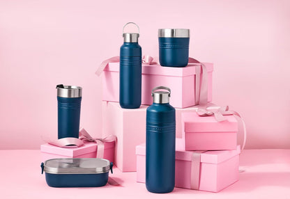 Le Creuset Lonchera de Acero Inoxidable Para Llevar, 30 onzas, Rosa Concha