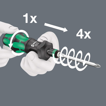 Wera 05057482001 Kraftform Kompakt Turbo 1, 19 piezas