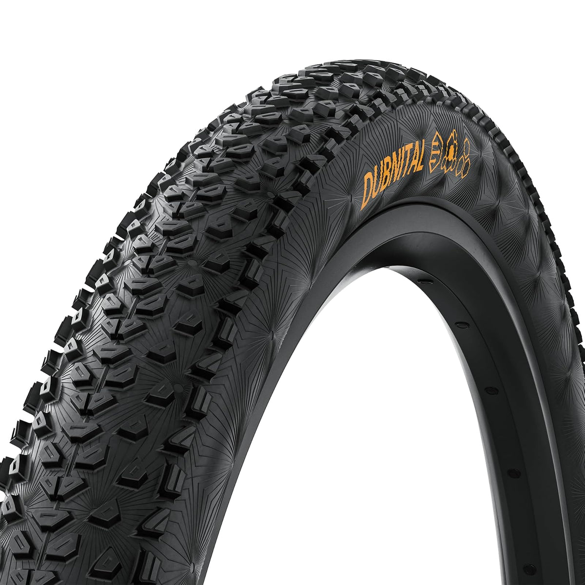 Continental Dubnital - Neumático para bicicleta de montaña sin cámara - Rápido y agarre en terrenos duros - E25 Ebike clasificado - - 29 x 2.40 - Rapid, Race