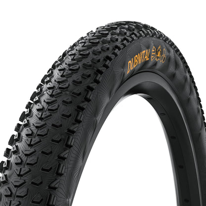 Continental Dubnital - Neumático para bicicleta de montaña sin cámara - Rápido y agarre en terrenos duros - E25 Ebike clasificado - - 29 x 2.40 - Rapid, Race