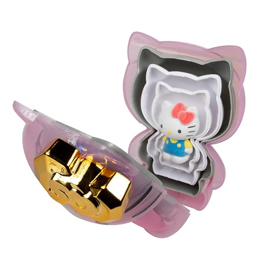 Jazwares Hello Kitty and Friends - Cifras de anidación del 50 Aniversario - Cinco Cifras de 6 a 2 Pulgadas Cada una con un Acabado único, 5 décadas de Amistad, Producto Oficial de Sanrio