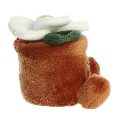 Aurora® Adorable Palm Pals™ Junie Daisy™ Peluche - Juguete de Peluche Coleccionable Divertido para niños y coleccionistas Adultos, Perfecto para Decorar Habitaciones y Regalos de cumpleaños, marrón