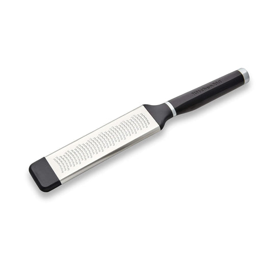 KitchenAid KE321OHOBA Rallador fino clásico grabado, talla única, negro 2