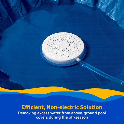 Blue Wave Drain para Cubierta de Piscina de Invierno