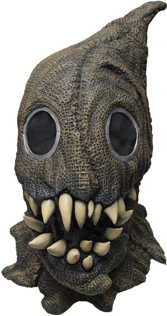 Ghoulish Productions Sack Monster, Máscara de Monstruo Espantapajaros, Disfraz de Miedo ideal para Halloween