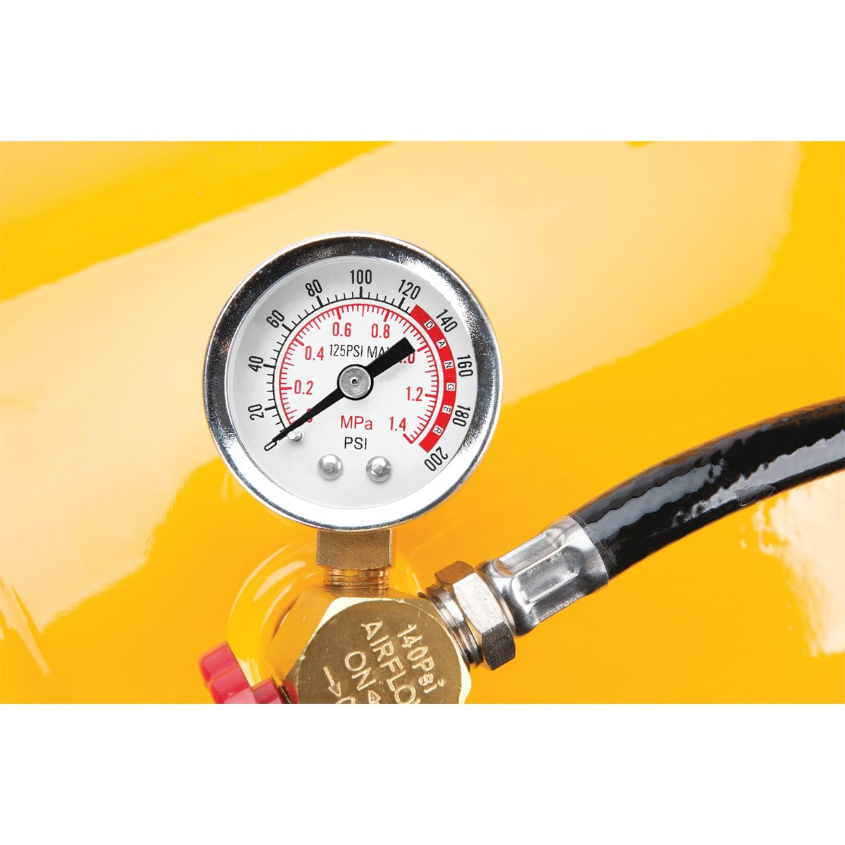 Performance Tool W10055 Medidor de Presión de 0 a 200 PSI para Accesorio de Tanque