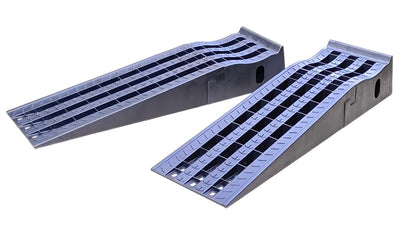 MaxxHaul 50709 Juego de Rampas Desmontables para Automóvil, 2 Piezas, Capacidad Máxima de 3 LB por Rampa
