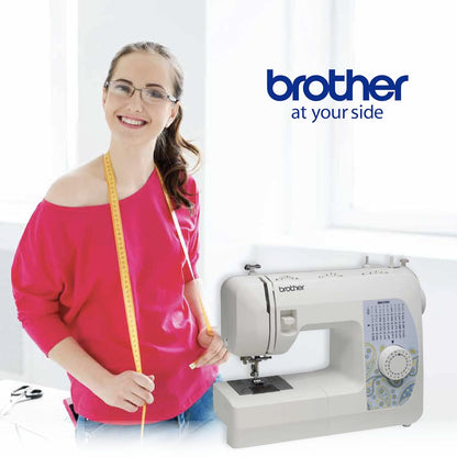 Brother BM-3700 - Máquina de coser (Blanco, Máquina de coser automática, Costura, Eléctrico, 389 mm, 159 mm)