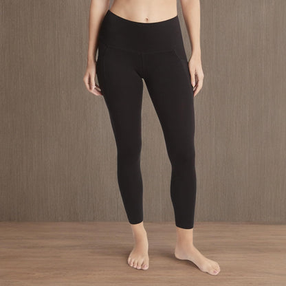 Jockey Leggings de algodón elástico básico 7/8 con Bolsillo Lateral Leggings para Mujer