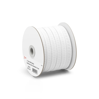 Dritz 9405W Tejido elástico, Blanco, 1/2 Pulgadas por 30 Yardas