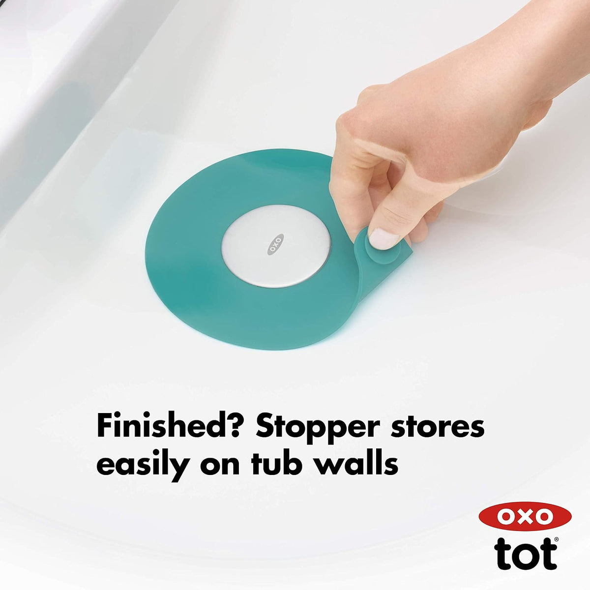 OXO Tot Tub Stopper Teal
