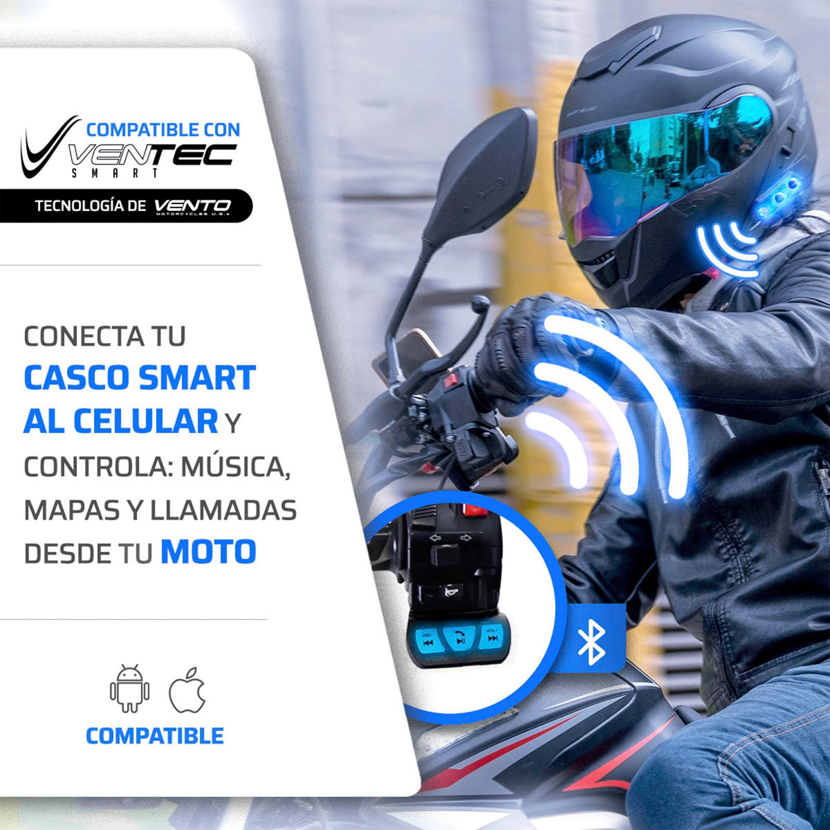 Casco Protector, Negro/Grande
