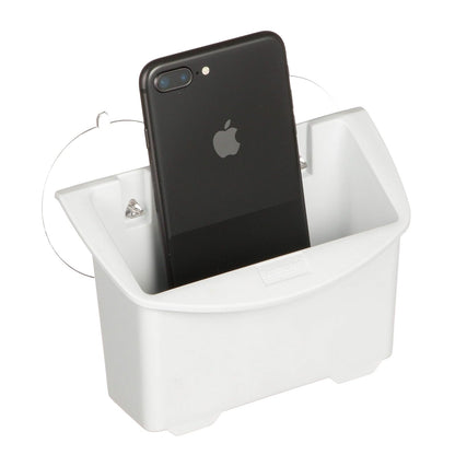 Seachoice 79341 SmartPhone Plus Caddy With 2 Suction Cups – Mounts On Any Flat Surface, White, One Size