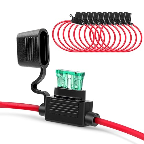 Nilight Portafusibles en Línea, Paquete de 10, NI-FH01