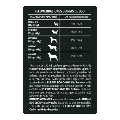 Dog Chow Adulto Alta Proteina 10kg N1 MX