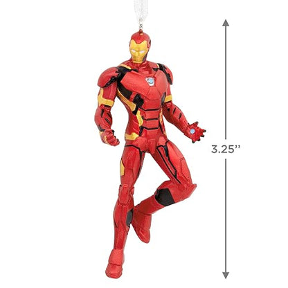 Hallmark Marvel Iron Man - Adorno navideño de 3,8 x 8,2 x 2,2 cm