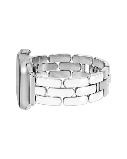 Anne Klein - Pulsera de moda para Apple Watch, segura, ajustable, correa de repuesto para Apple Watch, se adapta a la mayoría de muñecas