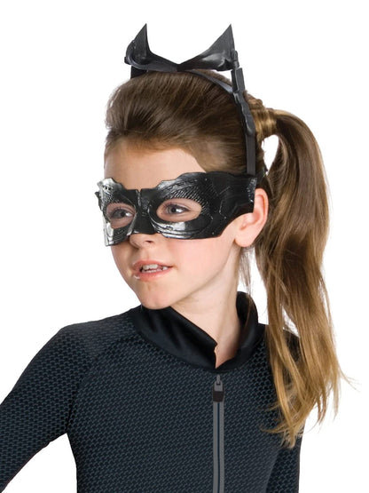 Rubie'S Batman Dark Knight Rises Disfraz para niña, Gatúbela, Negro, Mediano