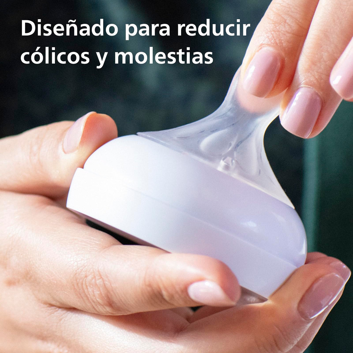 Philips Avent Biberón Natural Response 9 oz Traslúcido | Combina pecho y biberón fácilmente | Apoya el ritmo de alimentación de cada bebé | Flujo 3 - Medio | 1 pz | SCY903/01