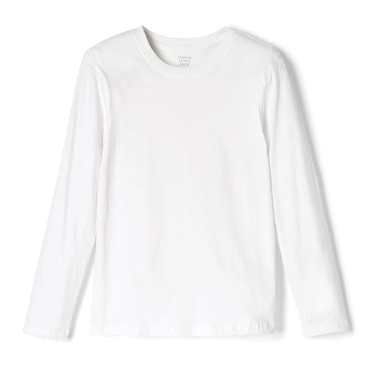 French Toast - Playera de Manga Larga con Cuello Redondo para niños