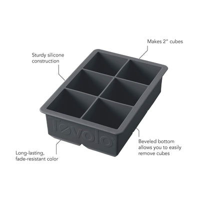 Tovolo King Bandejas para Cubos de Hielo, Manzana Acaramelada