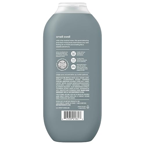 Method Men Body Wash, Sea + Surf, Paraben and Phthalate Free, 18 fl oz (Pack of 1)