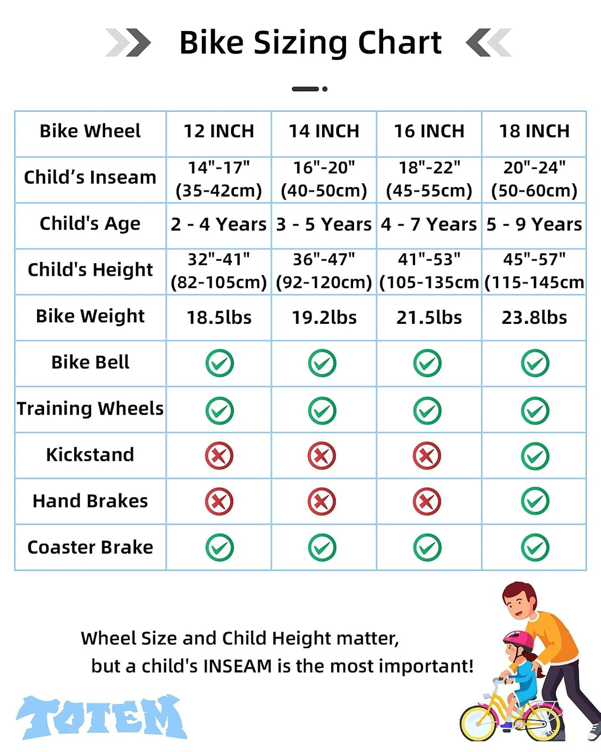 JOYSTAR - Bicicleta infantil para niños de 2 a 12 años y niñas, de 12 a 20 pulgadas estilo BMX para niños con ruedas de entrenamiento, bicicleta para niños y niños, varios colores