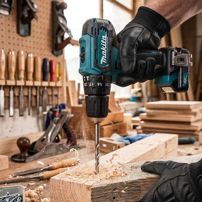 Makita Kit Taladro Atornillador + Rotomartillo Inalámbrico 12V CLX228 Estuche