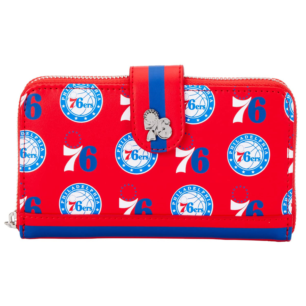 Loungefly NBA: Philidelphia 76ers portafolios a presión