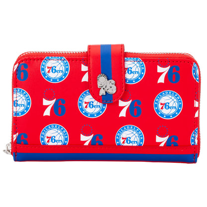 Loungefly NBA: Philidelphia 76ers portafolios a presión