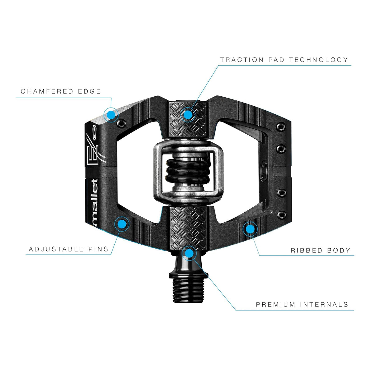 Crankbrothers Mazo MTB Pedal de Bicicleta